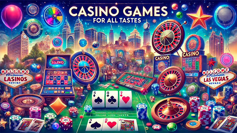 Casino Games for All Tastes