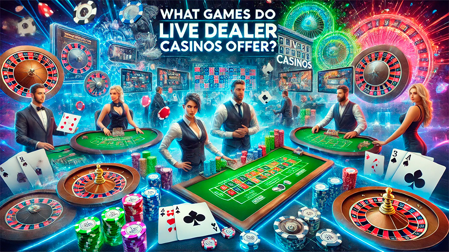 Live Dealer Casinos Offer